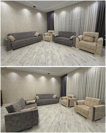 İşlənmiş, Divan, 2 kreslo, Divan, Bazalı lalafo.az -da İşlənmiş, Divan, 2 kreslo, Divan, Bazalı