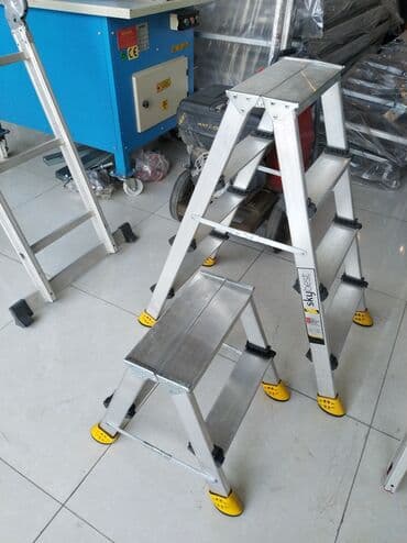 işlənmiş nərdivanlar: Alüminium iki tərəfli nərdivan seti - Material: yüngül və möhkəm lalafo.az -da — 1 işlənmiş nərdivanlar: Alüminium iki tərəfli nərdivan seti - Material: yüngül və möhkəm — 1