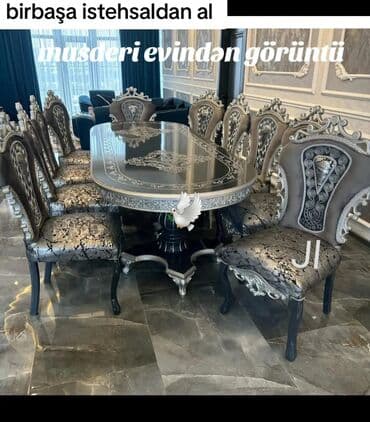 Masa desti yeni qonaq otağı mebeli lalafo.az -da Masa desti yeni qonaq otağı mebeli