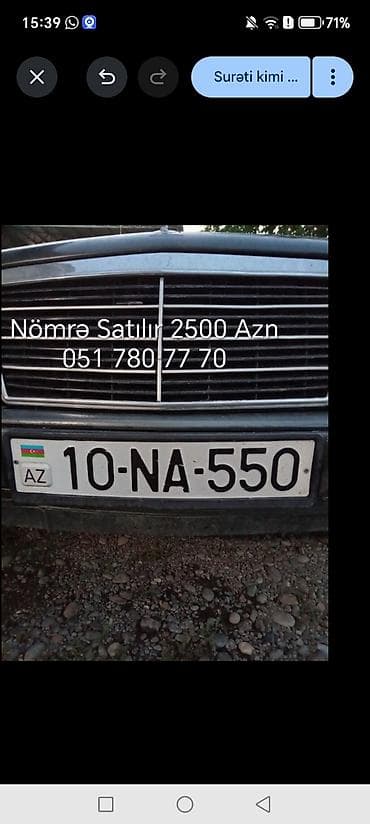 Avtonömrə satılır: 10-NA-550 - Ölkə: Azərbaycan (AZ) - Seriya: 10-NA lalafo.az -da Avtonömrə satılır: 10-NA-550 - Ölkə: Azərbaycan (AZ) - Seriya: 10-NA