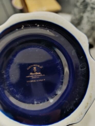 Çex istehsalı “Original Cobalt” porselen şirniyyat/meyvə qabı (piyala lalafo.az -da Çex istehsalı “Original Cobalt” porselen şirniyyat/meyvə qabı (piyala