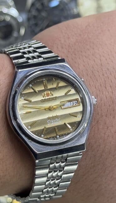 İşlənmiş, Qol saatı, Orient, rəng - Qızılı lalafo.az -da İşlənmiş, Qol saatı, Orient, rəng - Qızılı