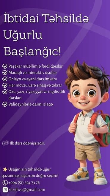 Məktəbəqədər və ibtidai sinif hazırlığı, Azərbaycan dili, Fərdi lalafo.az -da Məktəbəqədər və ibtidai sinif hazırlığı, Azərbaycan dili, Fərdi