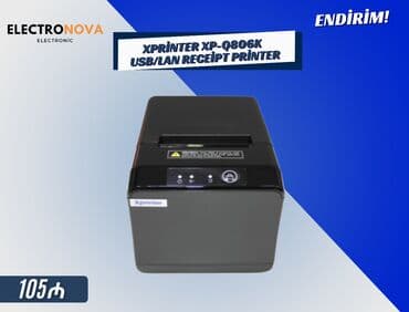 Xprinter XP-Q806K – USB/LAN Receipt Printer Kassa sistemləri lalafo.az -da Xprinter XP-Q806K – USB/LAN Receipt Printer Kassa sistemləri