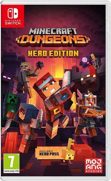Nintendo switch minecraft dungeons hero edition lalafo.az -da Nintendo switch minecraft dungeons hero edition