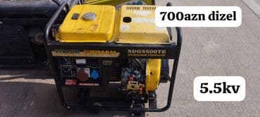 Etalon-Firman SDG5500TE dizel generator - Güc: 5.5 kV - Yanacaq lalafo.az -da Etalon-Firman SDG5500TE dizel generator - Güc: 5.5 kV - Yanacaq
