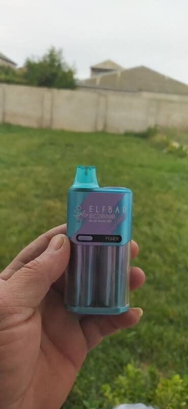 Məhsul: ElfBar BC20000 – Blue Razz Ice Xüsusiyyətlər: - Dad: Blue lalafo.az -da Məhsul: ElfBar BC20000 – Blue Razz Ice Xüsusiyyətlər: - Dad: Blue