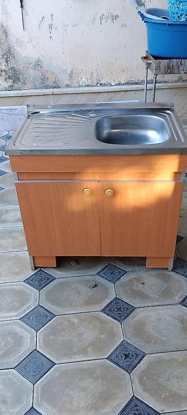 Düzbucaqlı Mətbəx çanağı, Şkaflı, Paslanmaz polad lalafo.az -da Düzbucaqlı Mətbəx çanağı, Şkaflı, Paslanmaz polad