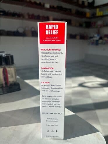 Dissare Rapid Relief – əzələ və oynaqlar üçün sürətli rahatlama lalafo.az -da Dissare Rapid Relief – əzələ və oynaqlar üçün sürətli rahatlama