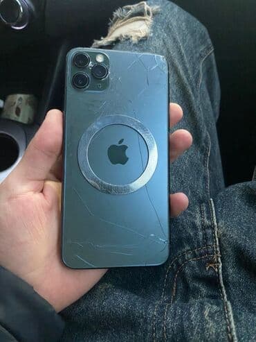 IPhone 11 Pro Max, 64 GB, Matte Midnight Green, Face ID lalafo.az -da IPhone 11 Pro Max, 64 GB, Matte Midnight Green, Face ID