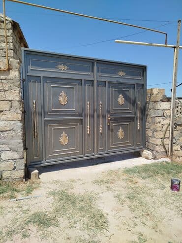 Həyət darvazaları: Müxtəlif üslubda və rənglərdə hazırlanmış metal qapılar təklif olunur lalafo.az -da — 18 Həyət darvazaları: Müxtəlif üslubda və rənglərdə hazırlanmış metal qapılar təklif olunur — 18