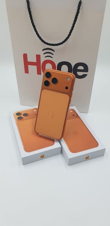 IPhone 17 Pro Max, Narıncı, Simsiz şarj lalafo.az -da IPhone 17 Pro Max, Narıncı, Simsiz şarj