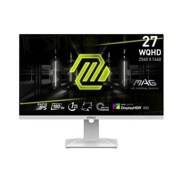 "MSI MAG 274QRFW 2K 27" 180Hz White ✔️ Ekran ölçüsü: 27 düym (68.6 sm) lalafo.az -da "MSI MAG 274QRFW 2K 27" 180Hz White ✔️ Ekran ölçüsü: 27 düym (68.6 sm)