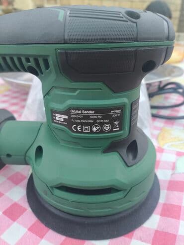 POSENPRO Orbital Sander – eksantrik zımpara Texniki göstəricilər: - lalafo.az -da POSENPRO Orbital Sander – eksantrik zımpara Texniki göstəricilər: -