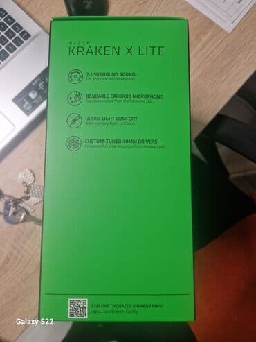 Simli Qulaqcıqlar, Razer, rəng - Qara lalafo.az -da Simli Qulaqcıqlar, Razer, rəng - Qara