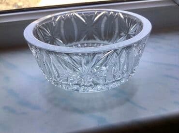 Qədimi 1950 ilin təmiz çexskiy xrustaldı. qabın qalınlığıağırlığı lalafo.az -da Qədimi 1950 ilin təmiz çexskiy xrustaldı. qabın qalınlığıağırlığı