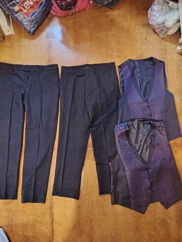 Kişi klassik dəstləri – şalvar və jiletlər Məhsul təsviri: - 2 ədəd lalafo.az -da Kişi klassik dəstləri – şalvar və jiletlər Məhsul təsviri: - 2 ədəd