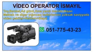 Video çəkiliş | Yerinə gəlməklə | Love story, Slide Show, Tədbirlərin çəkilişi lalafo.az -da Video çəkiliş | Yerinə gəlməklə | Love story, Slide Show, Tədbirlərin çəkilişi