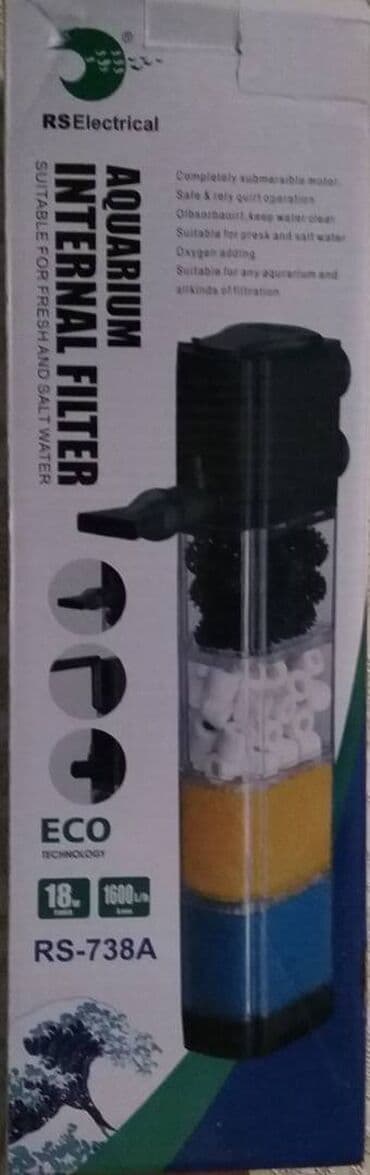 RS-738A filteri satılır. Şəlalə kimidə işlətmək olur. Suyu göz yaşı lalafo.az -da RS-738A filteri satılır. Şəlalə kimidə işlətmək olur. Suyu göz yaşı