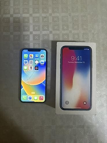 IPhone X, 64 GB, Gümüşü, Face ID lalafo.az -da IPhone X, 64 GB, Gümüşü, Face ID