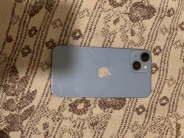 IPhone 14, Mavi, Face ID lalafo.az -da IPhone 14, Mavi, Face ID