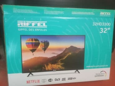Yeni Televizor Riffle LED ekran 32" FHD (1920x1080) lalafo.az -da Yeni Televizor Riffle LED ekran 32" FHD (1920x1080)
