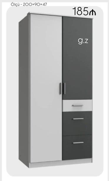 Açılan, 2 qapılı Düz dolab, Qarderob, paltar dolabı lalafo.az -da Açılan, 2 qapılı Düz dolab, Qarderob, paltar dolabı