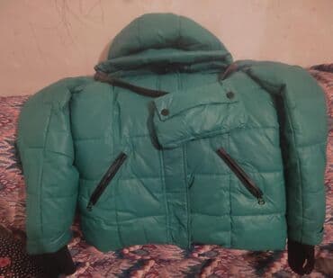 Qadın üst geyimləri dəsti 1) Yaşıl şişmə qış jaketi - Kvadrat lalafo.az -da Qadın üst geyimləri dəsti 1) Yaşıl şişmə qış jaketi - Kvadrat