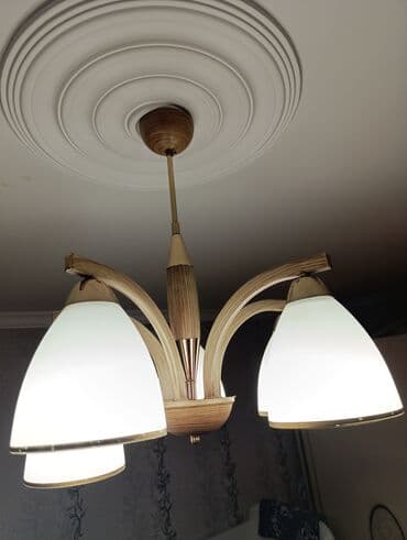 Çılçıraq, 5 lampa, Şüşə lalafo.az -da Çılçıraq, 5 lampa, Şüşə