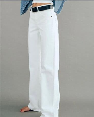 Şalvar, Zara, XS, rəng - Ağ lalafo.az -da Şalvar, Zara, XS, rəng - Ağ