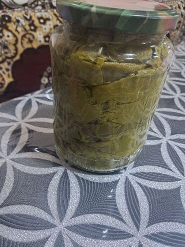 Bankada üzüm yarpağı – duzlu marinad Məhsul təsviri: - Şüşə bankada lalafo.az -da Bankada üzüm yarpağı – duzlu marinad Məhsul təsviri: - Şüşə bankada