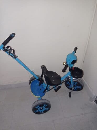 Uşaq üçtəkərli velosipedi – mavi rəng - Marka/model: kadro üzərində lalafo.az -da Uşaq üçtəkərli velosipedi – mavi rəng - Marka/model: kadro üzərində