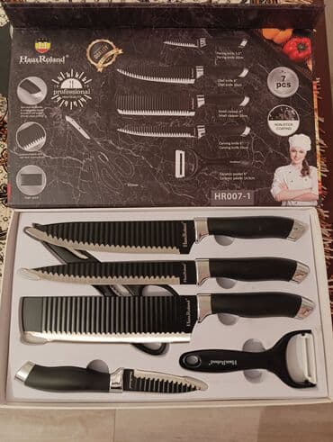 HausRoland HR007-1 – 7 parçalı peşəkar mətbəx dəsti Dəstə daxildir: - lalafo.az -da HausRoland HR007-1 – 7 parçalı peşəkar mətbəx dəsti Dəstə daxildir: -
