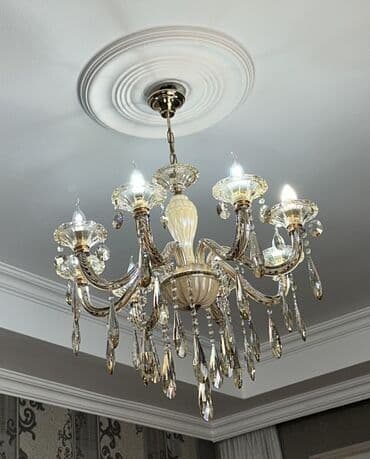 Çılçıraq, 8 lampa, Xrustal lalafo.az -da Çılçıraq, 8 lampa, Xrustal
