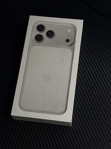 IPhone 17 Pro Max, 256 GB, Matte Silver lalafo.az -da IPhone 17 Pro Max, 256 GB, Matte Silver