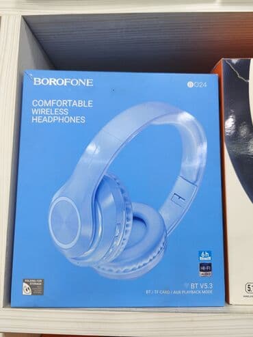 Simsiz (Bluetooth) Qulaqcıqlar, Borofone, rəng - Mavi lalafo.az -da Simsiz (Bluetooth) Qulaqcıqlar, Borofone, rəng - Mavi