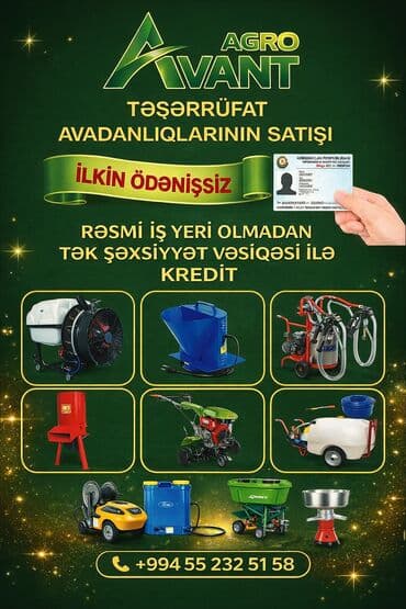 Экстракторы масла: AGRO AVANT – təsərrüfat avadanlıqlarının satışı İlkin ödənişsiz at lalafo.az — 1 Экстракторы масла: AGRO AVANT – təsərrüfat avadanlıqlarının satışı İlkin ödənişsiz — 1