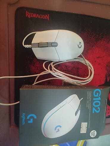 Logitech G102 Lightsync (ağ) oyun siçanı - Sensor: 8000 DPI-ya qədər lalafo.az -da Logitech G102 Lightsync (ağ) oyun siçanı - Sensor: 8000 DPI-ya qədər