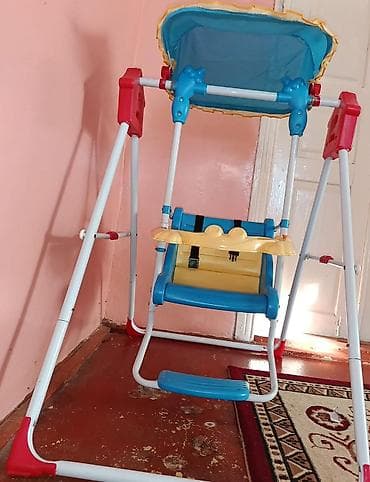 Uşaq yelləncəyi - Karkas: möhkəm metal çərçivə, sürüşməyən dayaq lalafo.az -da Uşaq yelləncəyi - Karkas: möhkəm metal çərçivə, sürüşməyən dayaq