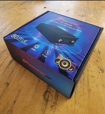 Avtomobil üçün kompakt gücləndirici – Spionee HD RY-255AB lalafo.az -da Avtomobil üçün kompakt gücləndirici – Spionee HD RY-255AB