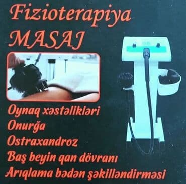 Fizioterapiya və Masaj Xidməti Təcrübəli mütəxəssis tərəfindən aparat lalafo.az -da Fizioterapiya və Masaj Xidməti Təcrübəli mütəxəssis tərəfindən aparat