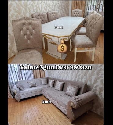 Yeni, Masa və oturacaqlar, Divan lalafo.az -da Yeni, Masa və oturacaqlar, Divan