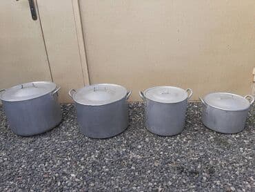 Qazan, rəng - Boz, Alüminium, 5-dən çox l, 34 sm, Rusiya lalafo.az -da Qazan, rəng - Boz, Alüminium, 5-dən çox l, 34 sm, Rusiya