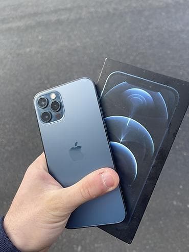 IPhone 12 Pro, Pacific Blue, Qırıq lalafo.az -da IPhone 12 Pro, Pacific Blue, Qırıq