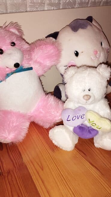 20 ədəd balaca böyük yumşaq oyuncaqlar Əl dəydiyini də var. Səliqəli lalafo.az -da 20 ədəd balaca böyük yumşaq oyuncaqlar Əl dəydiyini də var. Səliqəli