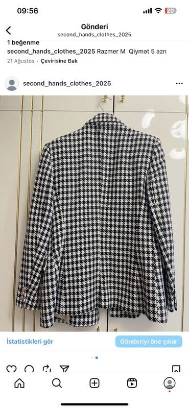 Pencək, Zara, Tvid, M lalafo.az -da Pencək, Zara, Tvid, M