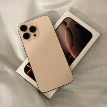 IPhone 16 Pro Max, 256 GB, Desert Titanium, Face ID lalafo.az -da IPhone 16 Pro Max, 256 GB, Desert Titanium, Face ID