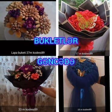 Guller, buketler, dekor gul, sekilde qiymət məlumat qeyd olunub unvan lalafo.az -da Guller, buketler, dekor gul, sekilde qiymət məlumat qeyd olunub unvan