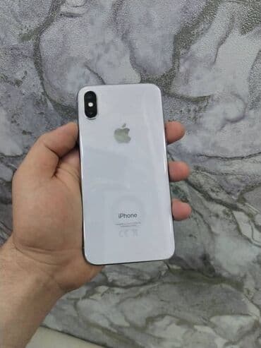 IPhone X, 64 GB, White Titanium, Face ID, Simsiz şarj, Sənədlərlə lalafo.az -da IPhone X, 64 GB, White Titanium, Face ID, Simsiz şarj, Sənədlərlə