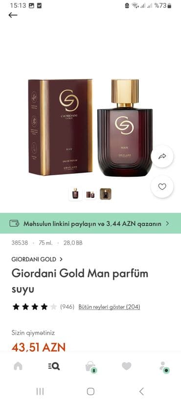 Oriflamenin möhtəşəm bəy və xanımlar üçün seçilmiş ətirləri endirimdə lalafo.az -da Oriflamenin möhtəşəm bəy və xanımlar üçün seçilmiş ətirləri endirimdə